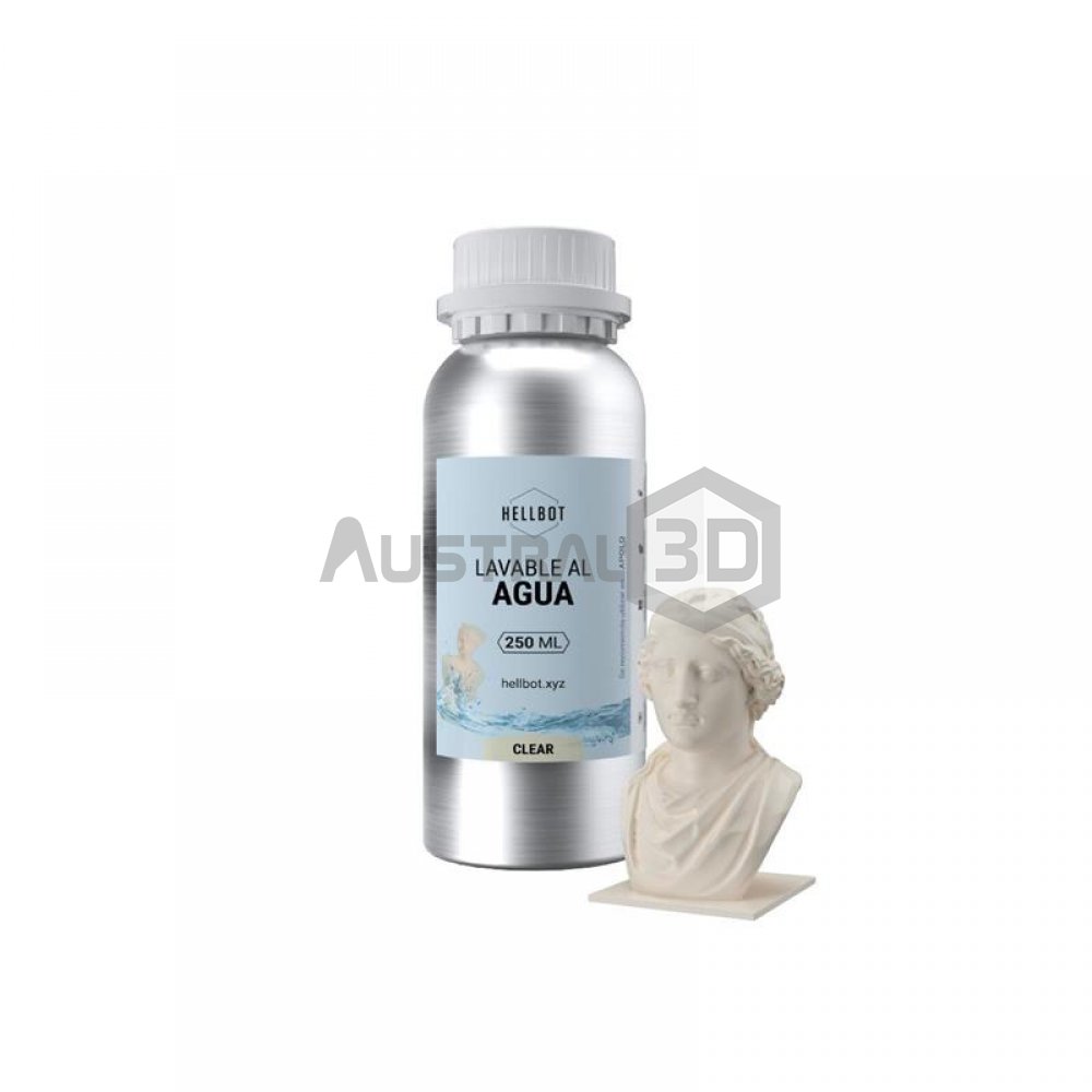Resina Hellbot Lavable al Agua Natural 250ml