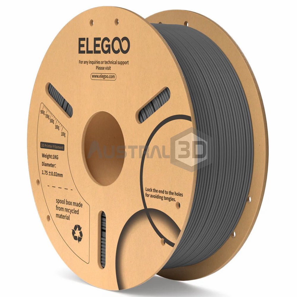Filamento 3D ELEGOO PLA 1kg 1.75mm GRIS ESPACIAL