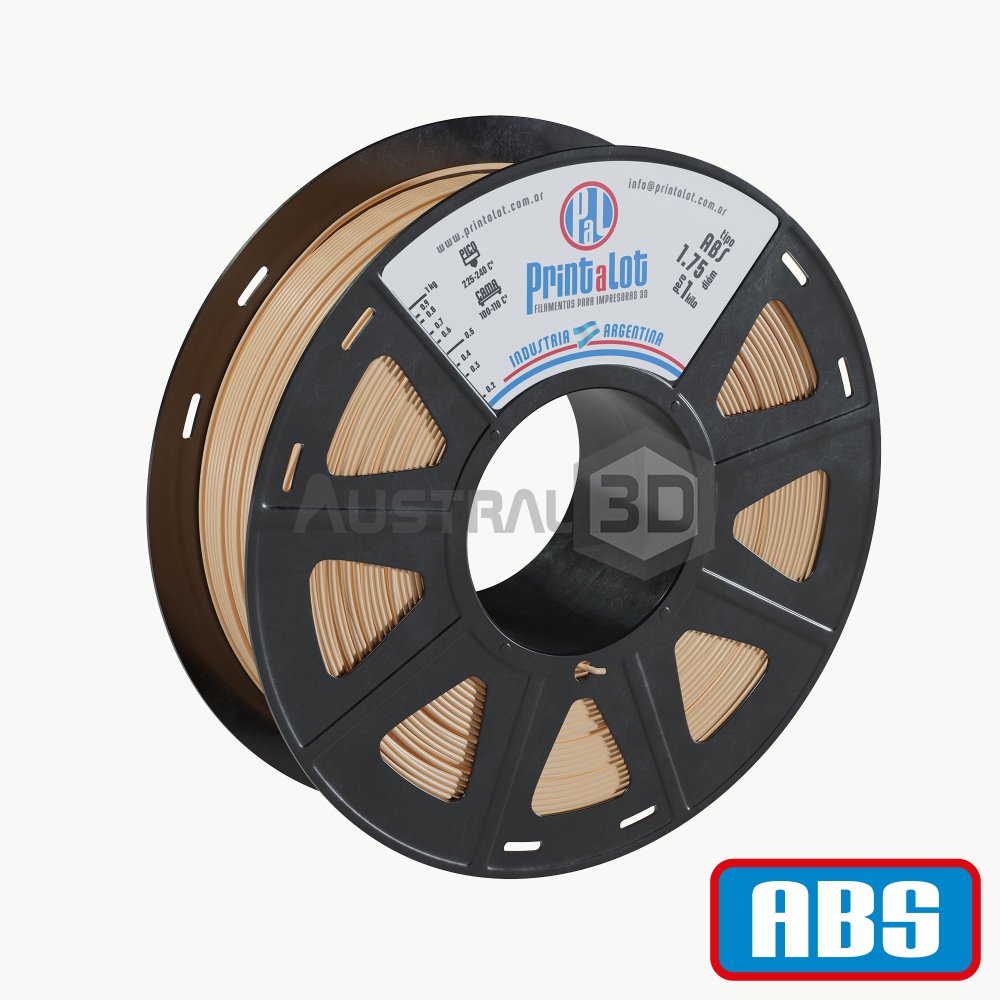 Filamento 3D Printalot 1.75mm 1kg ABS PIEL