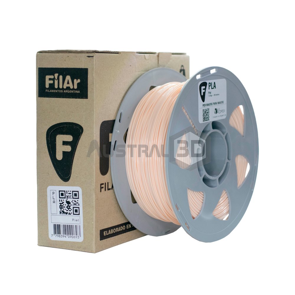 Filamento 3D PLA Filar 1.75Mm 1Kg PIEL