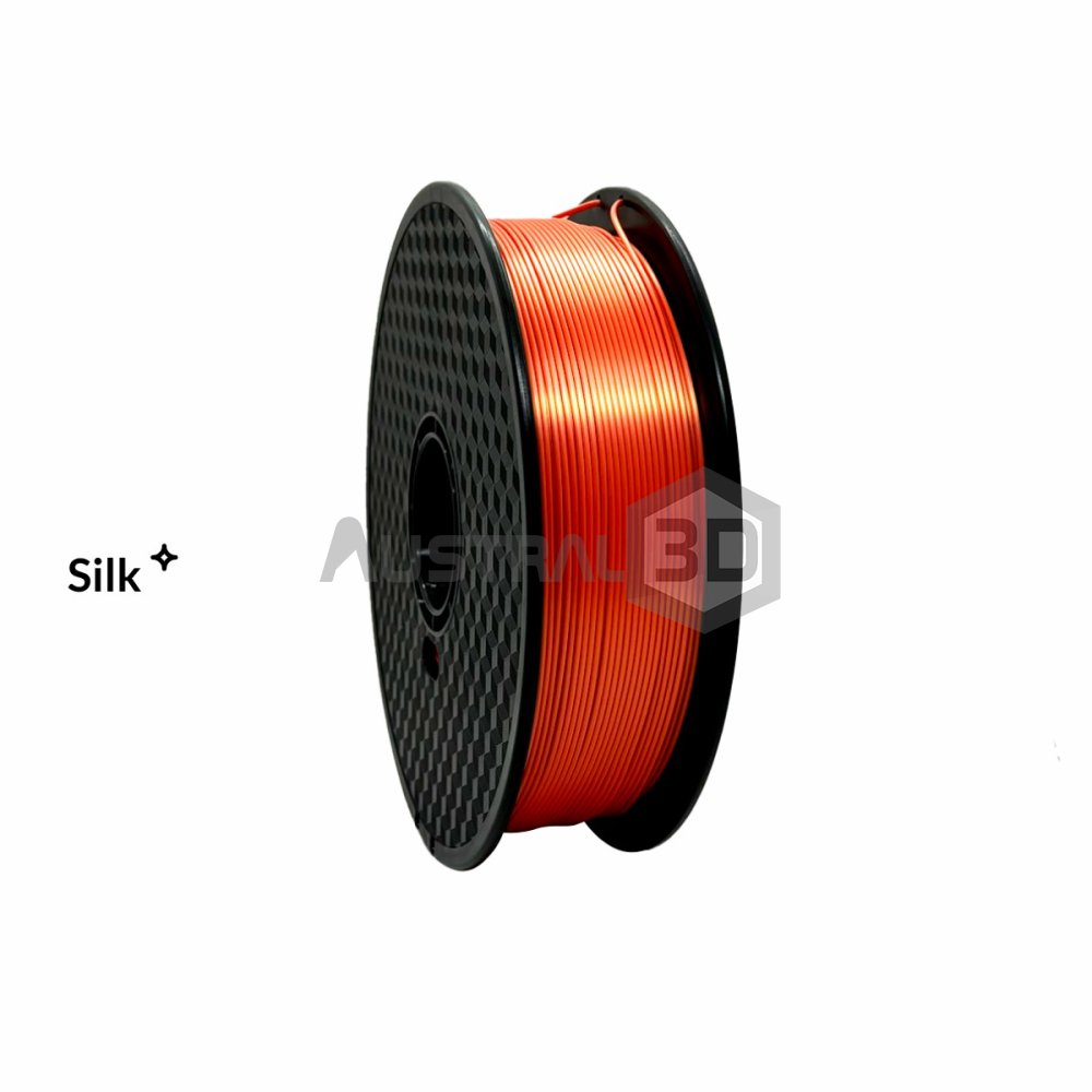 Filamento Hellbot PLA Ecofila Silk 1,75mm 1kg NARANJA