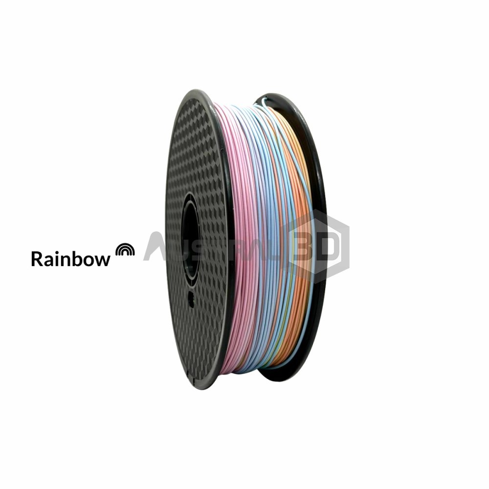 Filamento Hellbot PLA Ecofila Rainbow 1,75mm 1kg ARCOIRIS