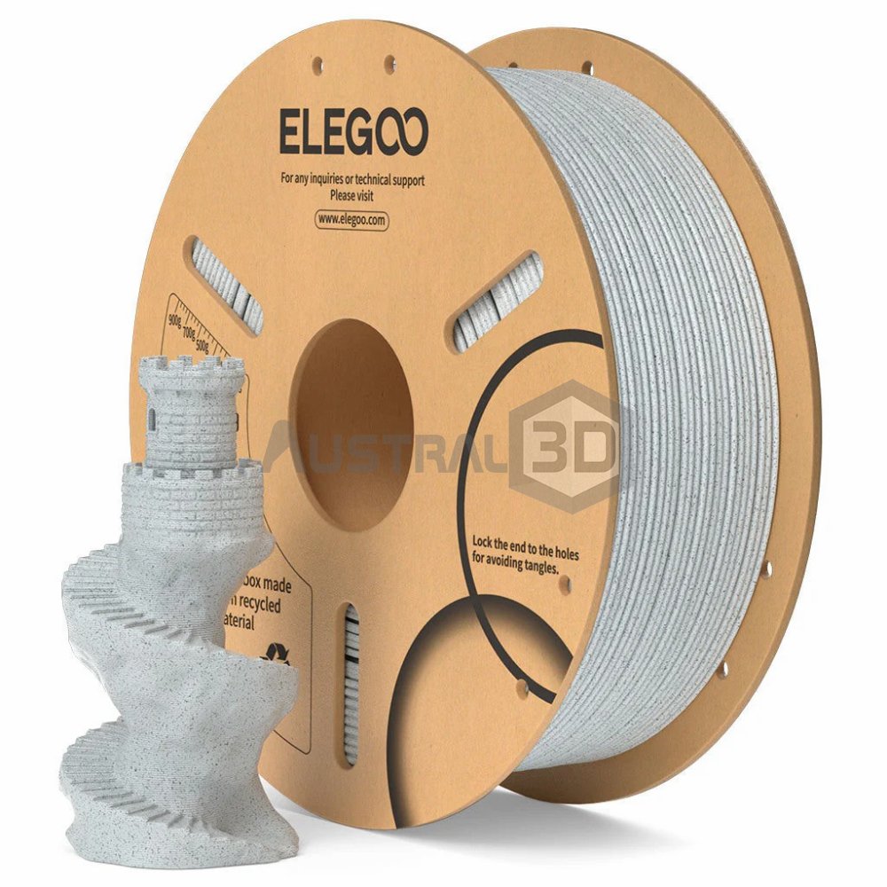 Filamento 3D ELEGOO PLA 1kg 1.75mm MARMOL