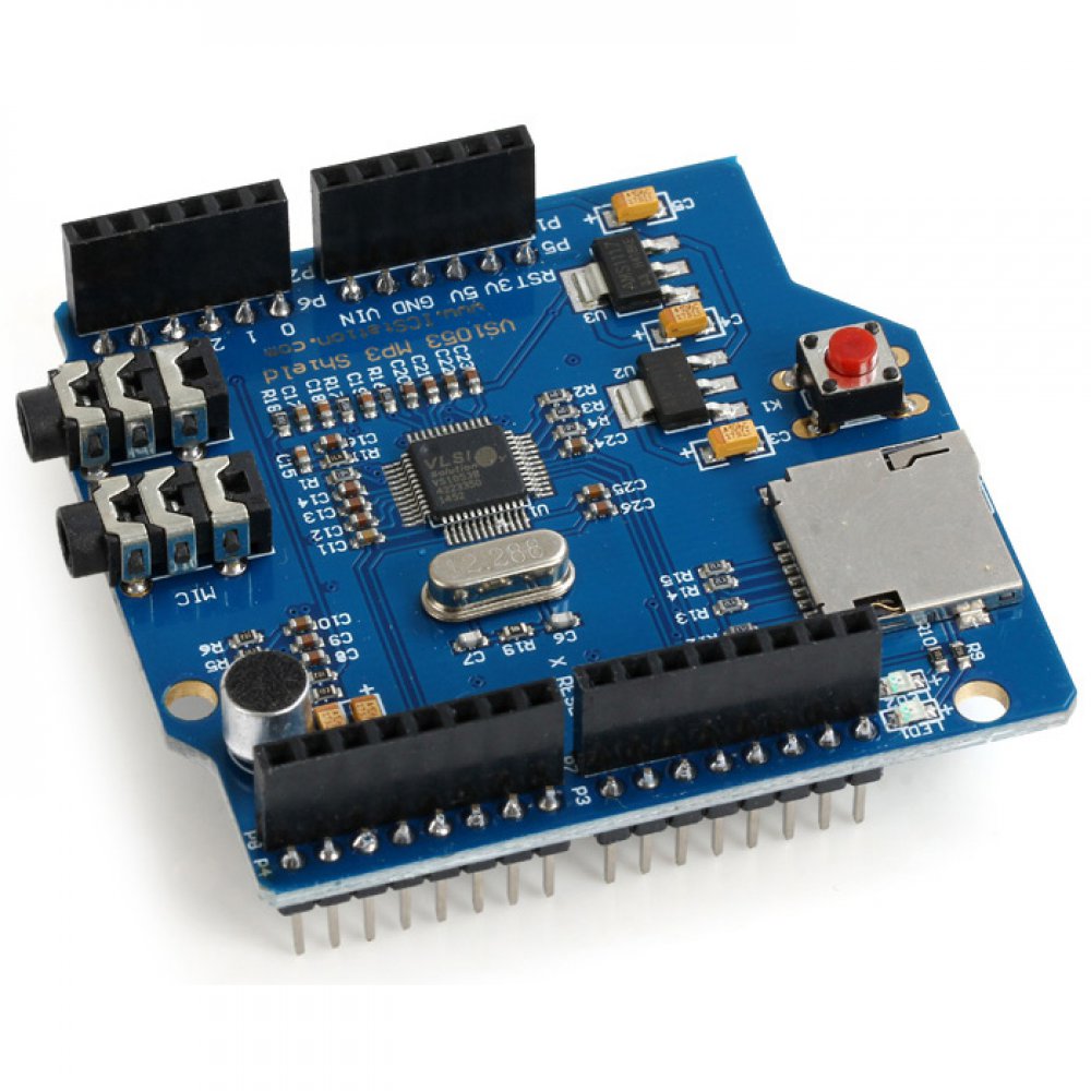 Modulo Mp3 Vs1053 Grabacion Audio Amplificador Arduino