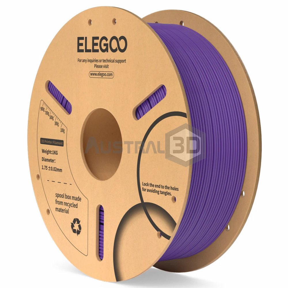 Filamento 3D ELEGOO PLA 1kg 1.75mm PURPURA