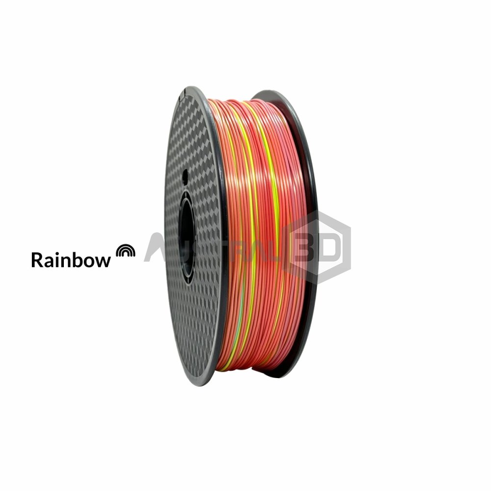 Filamento Hellbot PLA Ecofila Rainbow 1,75mm 1kg ARCOIRIS MACARON MATE