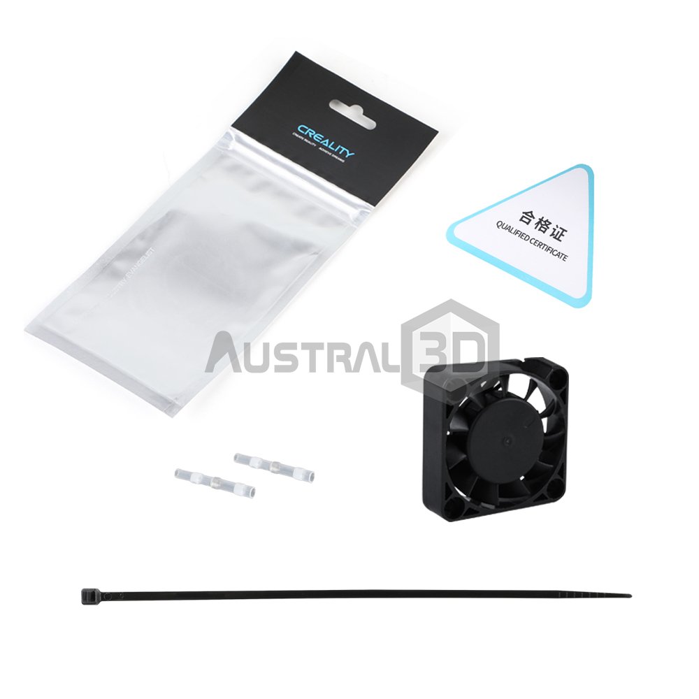 Fan cooler 4010 12v Creality Original c/ Empalme autosoldable