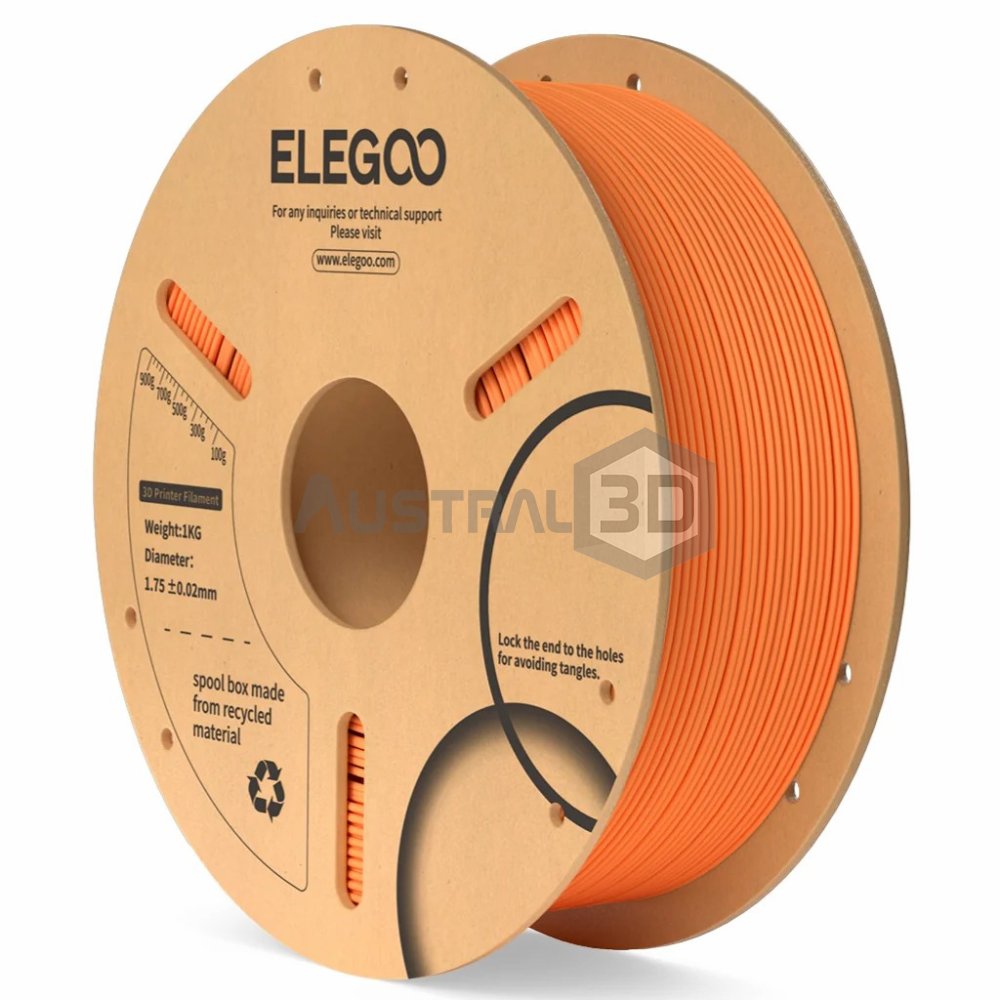 Filamento 3D ELEGOO PLA 1kg 1.75mm NARANJA