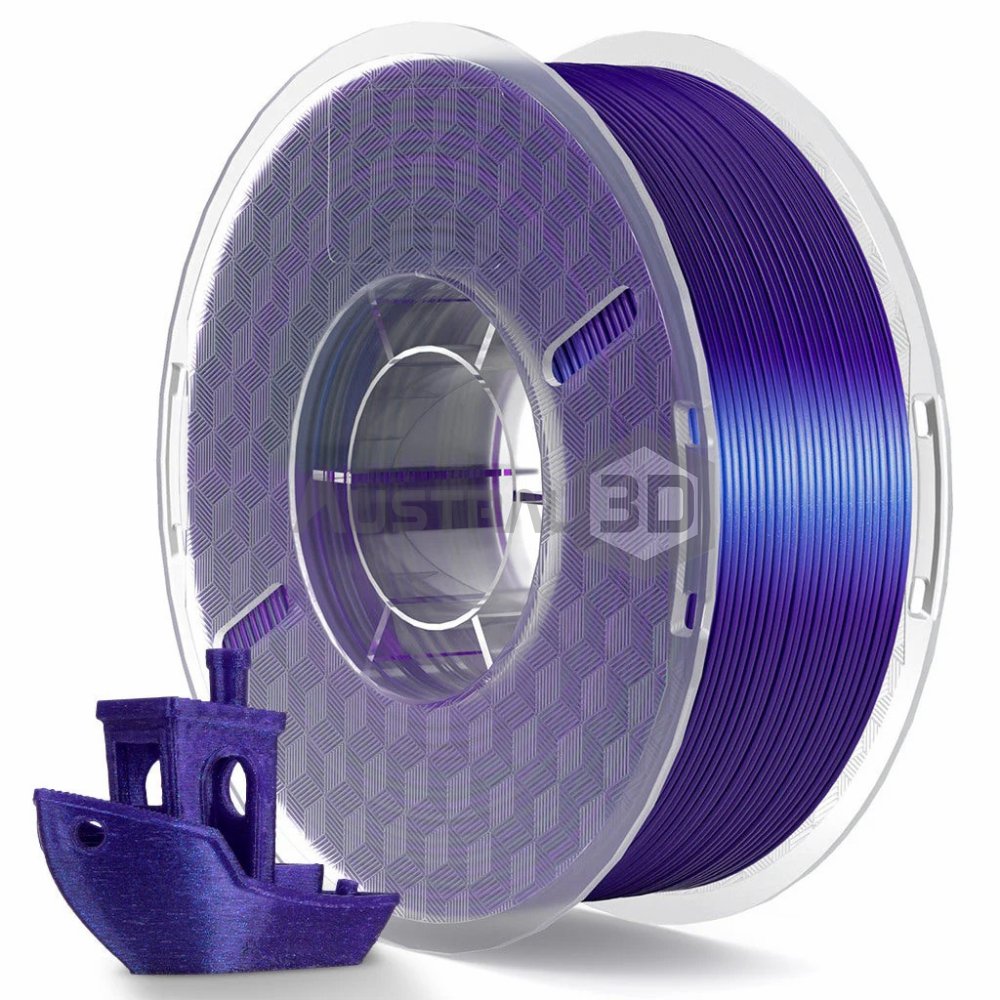Filamento 3D ELEGOO PLA PURPURA 1.75mm 1kg GALAXY PURPLE