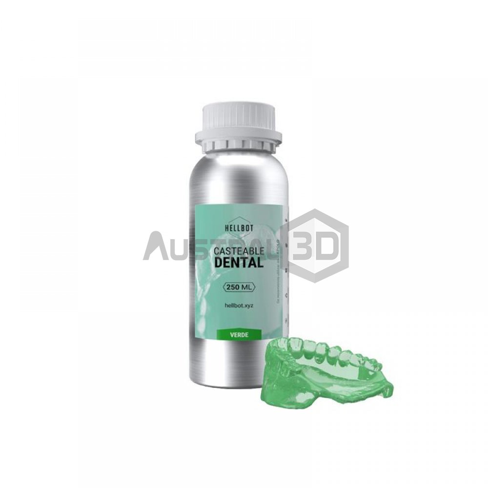 Resina Hellbot Casteable Dental Verde 250ml
