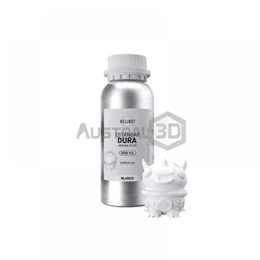 Resina Hellbot Dura Blanca 250ml