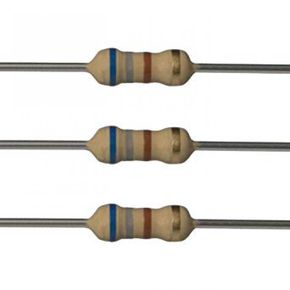 Pack 10 Resistencias 1/4w 0.25w 680 Ohms 5% Resistencia