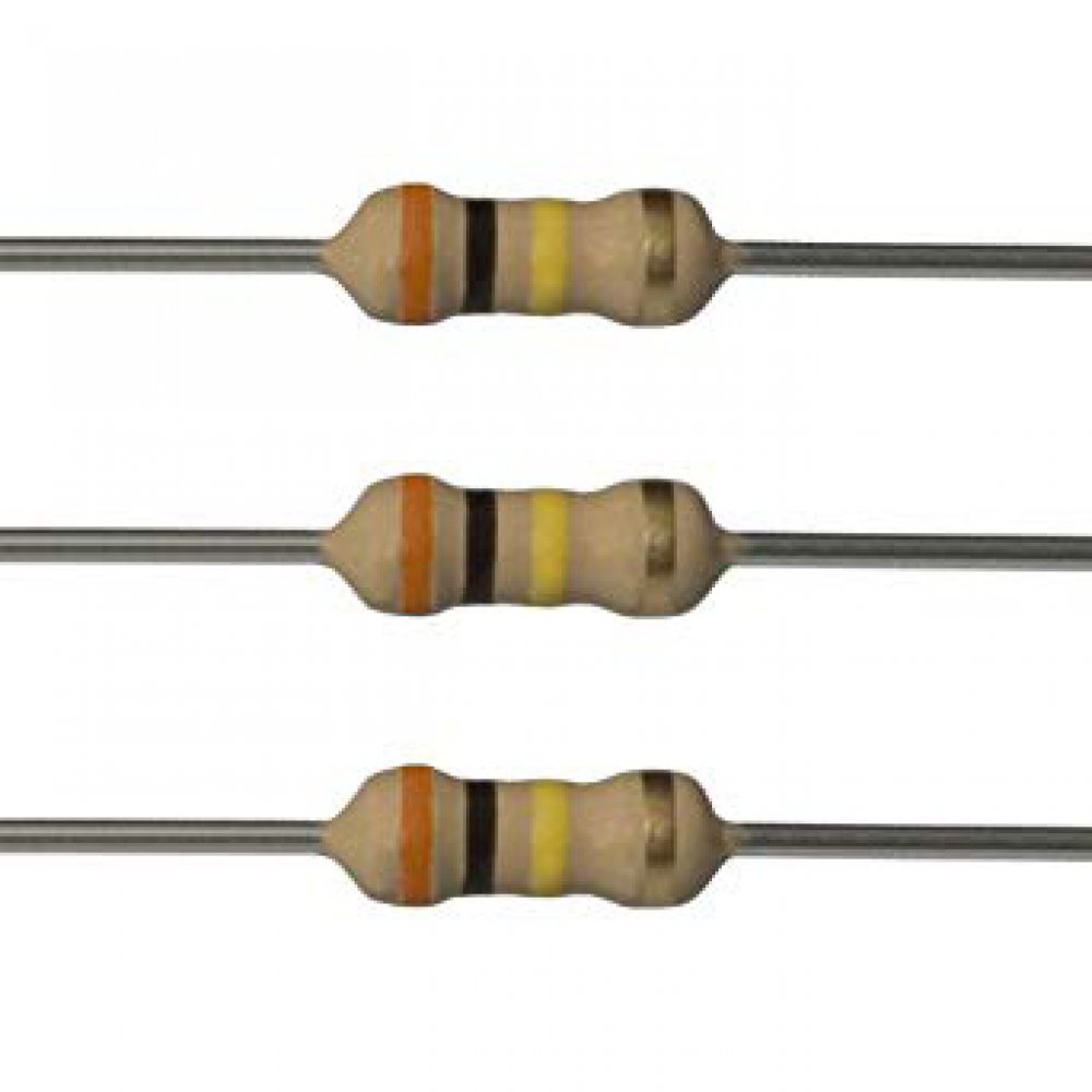 Pack 10 Resistencias 1/4w 0.25w 300k Ohms 5% Resistencia
