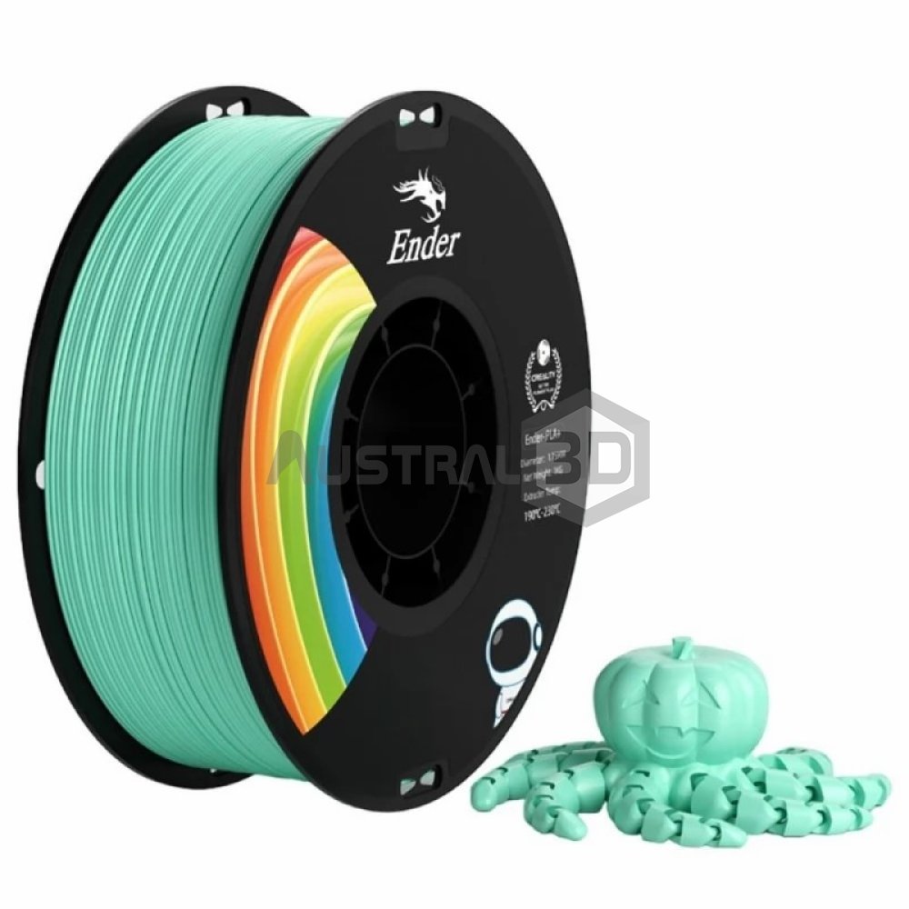 Filamento 3D Creality Ender ORIGINAL PLA+ 1kg VERDE JADE
