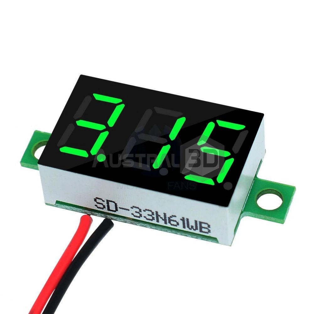 Voltimetro digital diy dc panel 0.36 led mini VERDE