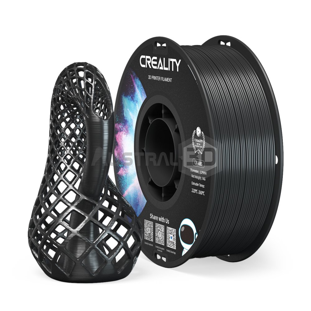 Filamento 3D CR-ABS Creality Original 1kg 1.75mm NEGRO