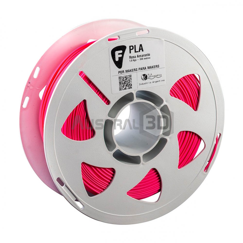 Filamento 3D PLA Filar 1.75Mm 1Kg ROSA AMARANTO