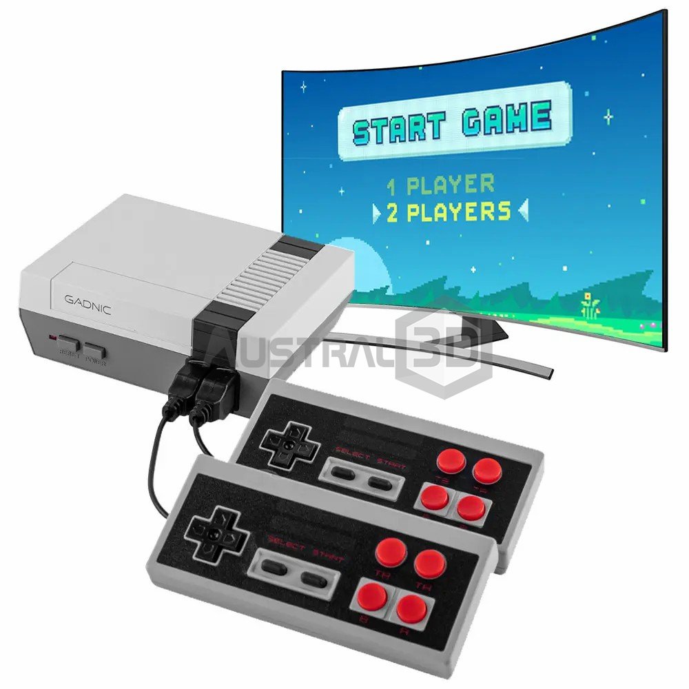 Consola RETRO 620 juegos con 2 Joysticks multijugador