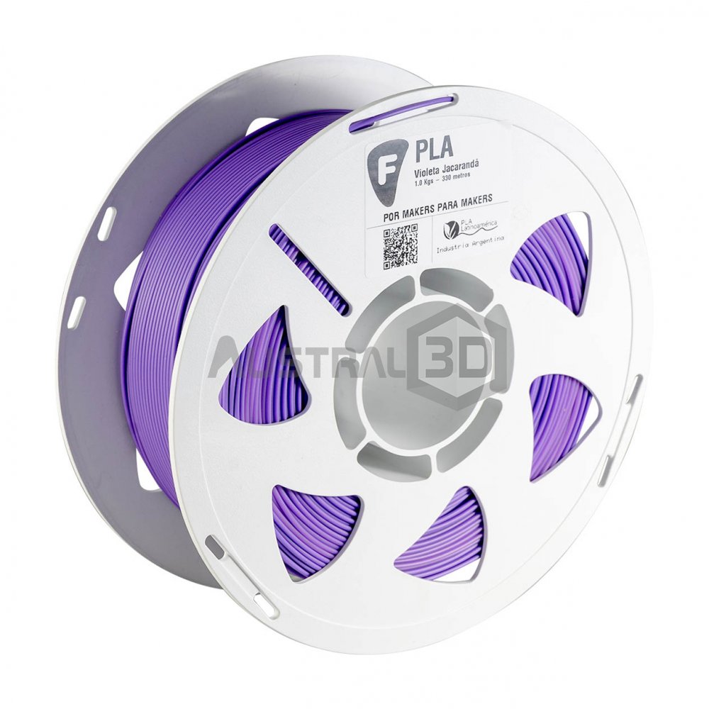 Filamento 3D PLA Filar 1.75Mm 1Kg VIOLETA JACARANDA
