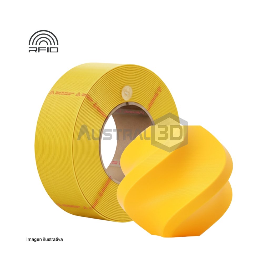 Filamento 3D PLA basic RECARGA BAMBULAB 1.75Mm 1Kg AMARILLO GIRASOL
