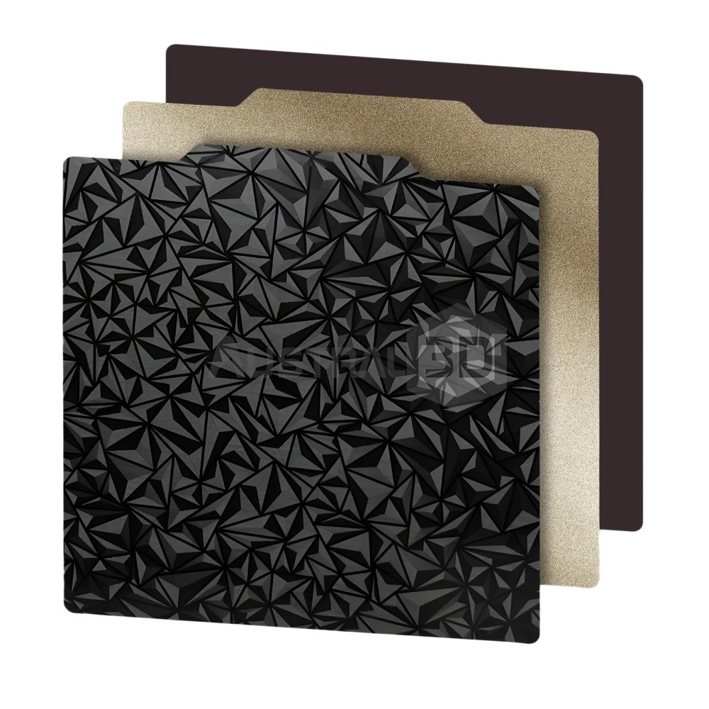 Cama Base Magnetica doble cara PEI + PEO 235x235mm + placa imantada