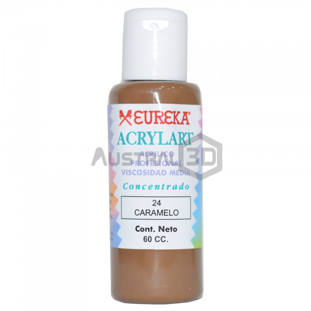 Acrílico Eureka 60cc Caramelo