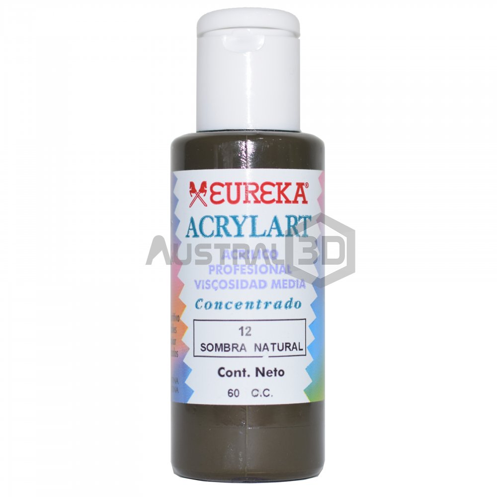 Acrílico Eureka 60cc Sombra Natural