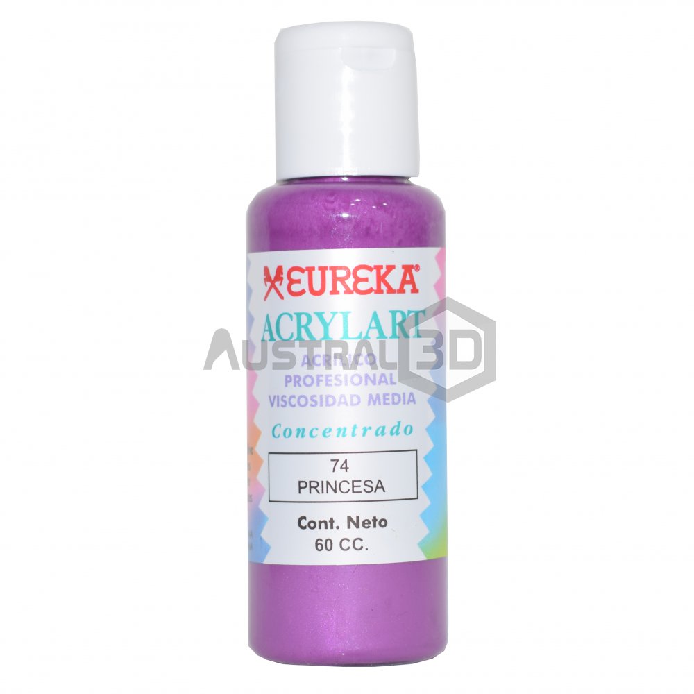 Acrílico Eureka 60cc Princesa