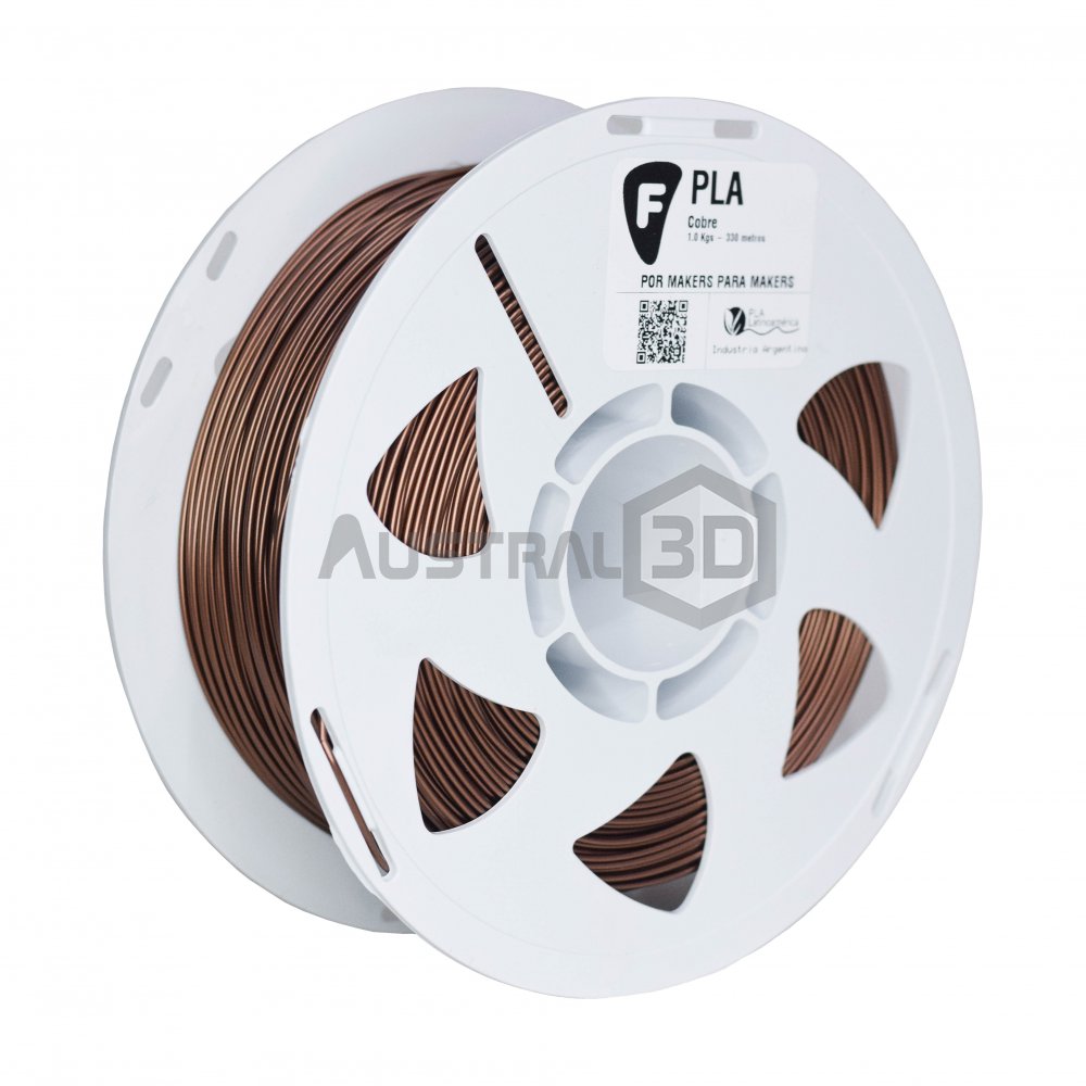 Filamento 3D PLA Filar 1.75Mm 1Kg COBRE