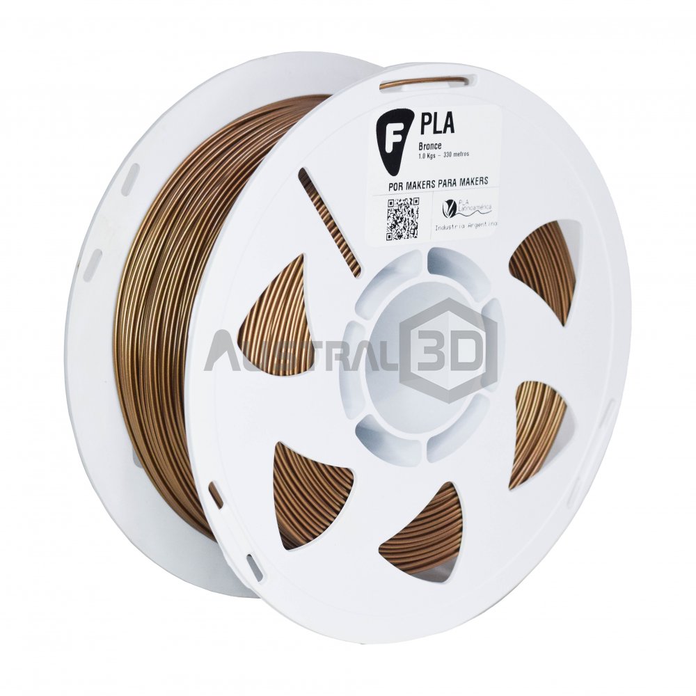 Filamento 3D PLA Filar 1.75Mm 1Kg BRONCE
