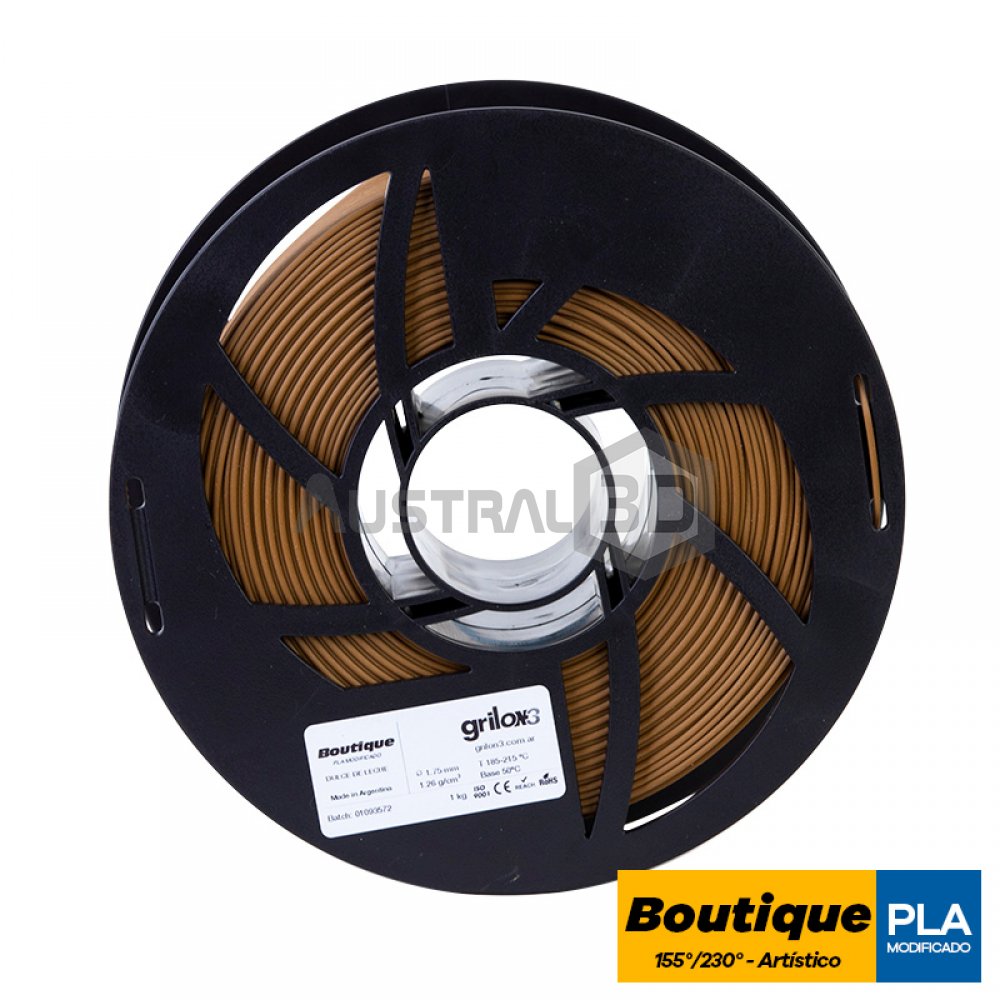 Filamento Grilon3 PLA Boutique 1.75mm DULCE DE LECHE 1kg