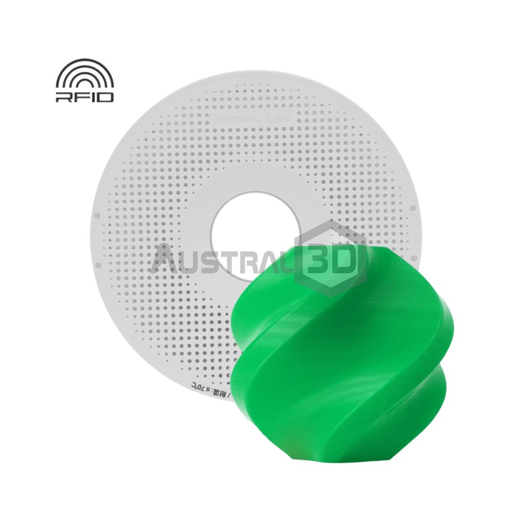 Filamento 3D PLA basic BAMBULAB 1.75Mm 1Kg VERDE