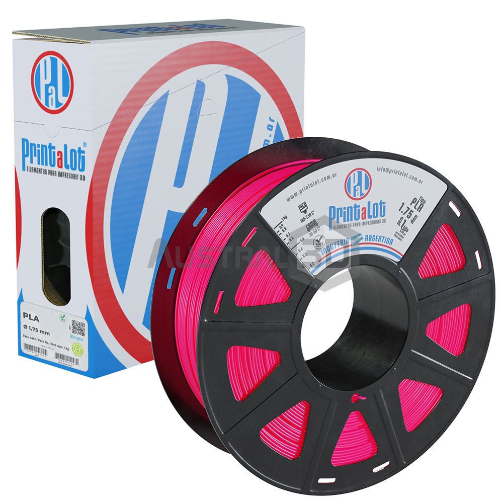 Filamento 3D Printalot 1.75mm 1kg PLA FUCSIA FLUO