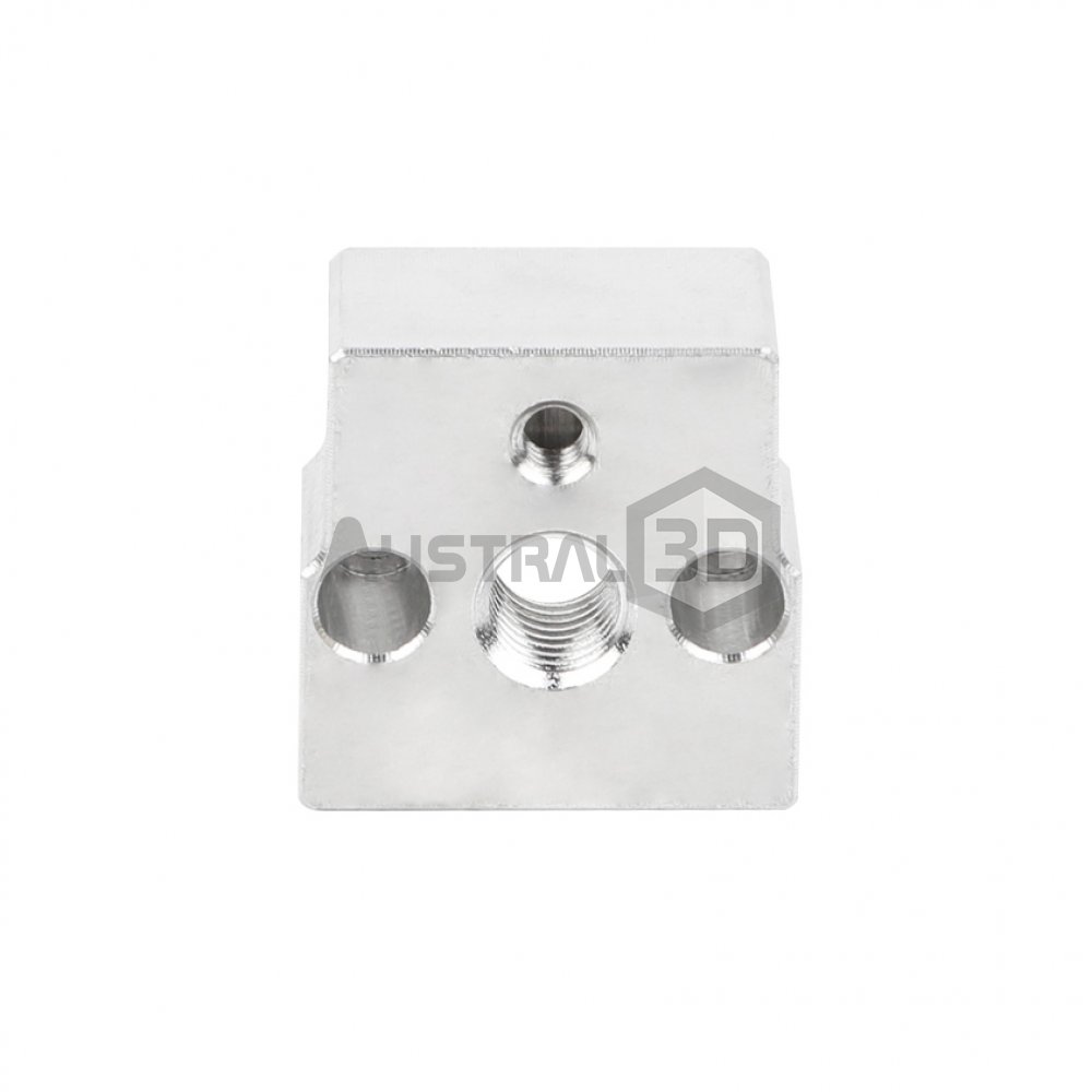 Bloque aluminio CR-6 - alternativo compatible con Ender 3 NEO / V2 NEO