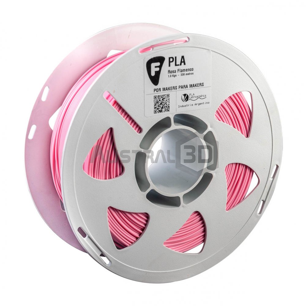 Filamento 3D PLA Filar 1.75Mm 1Kg ROSA FLAMENCO