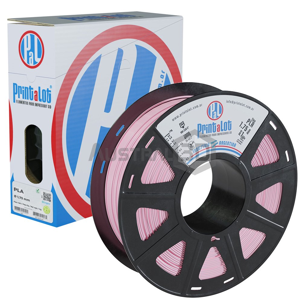 Filamento 3D Printalot 1.75mm 1kg PLA ROSA