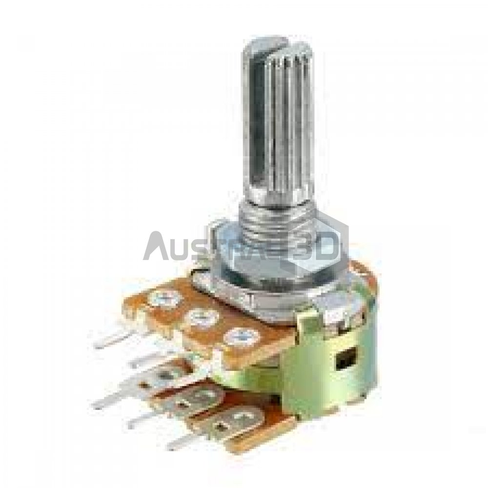 POTENCIOMETRO 10K OHMS LINEAL POTE 15MM B10K ARDUINO