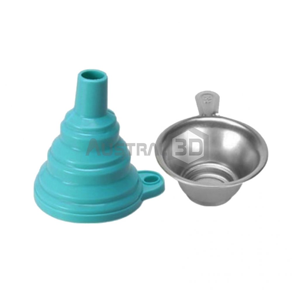 Kit de filtro y embudo para resina