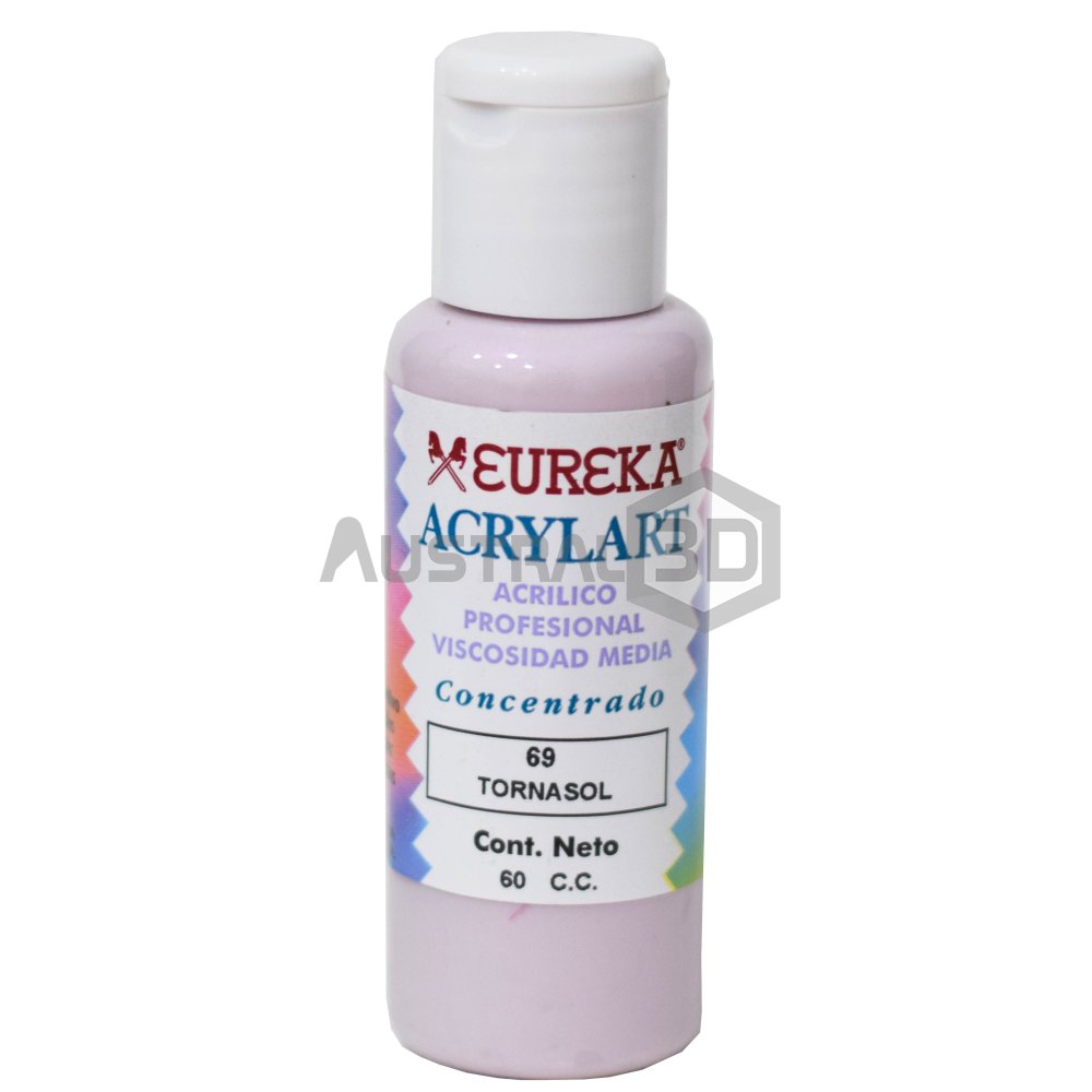 Acrílico Eureka 60cc Tornasol