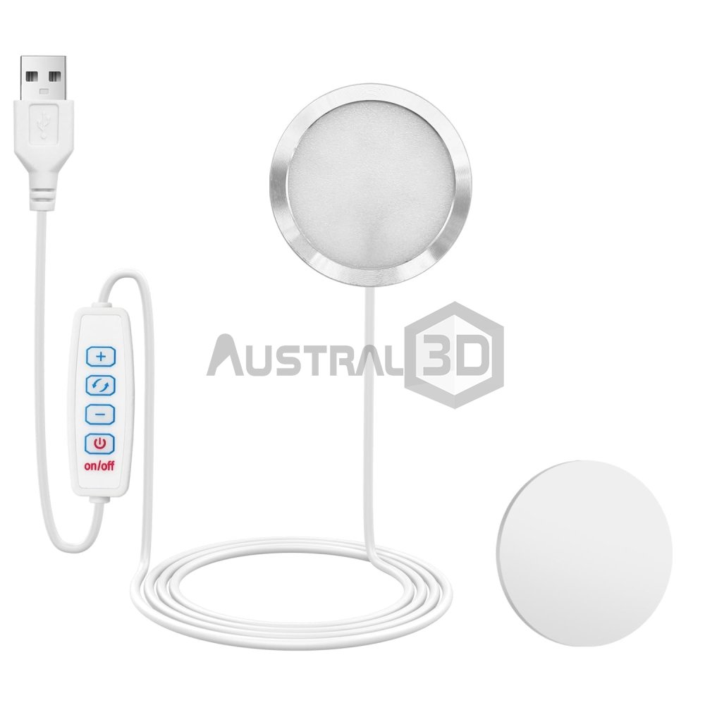 kit luz led para lampara Bambu Lab 3 Tonos de Blancos
