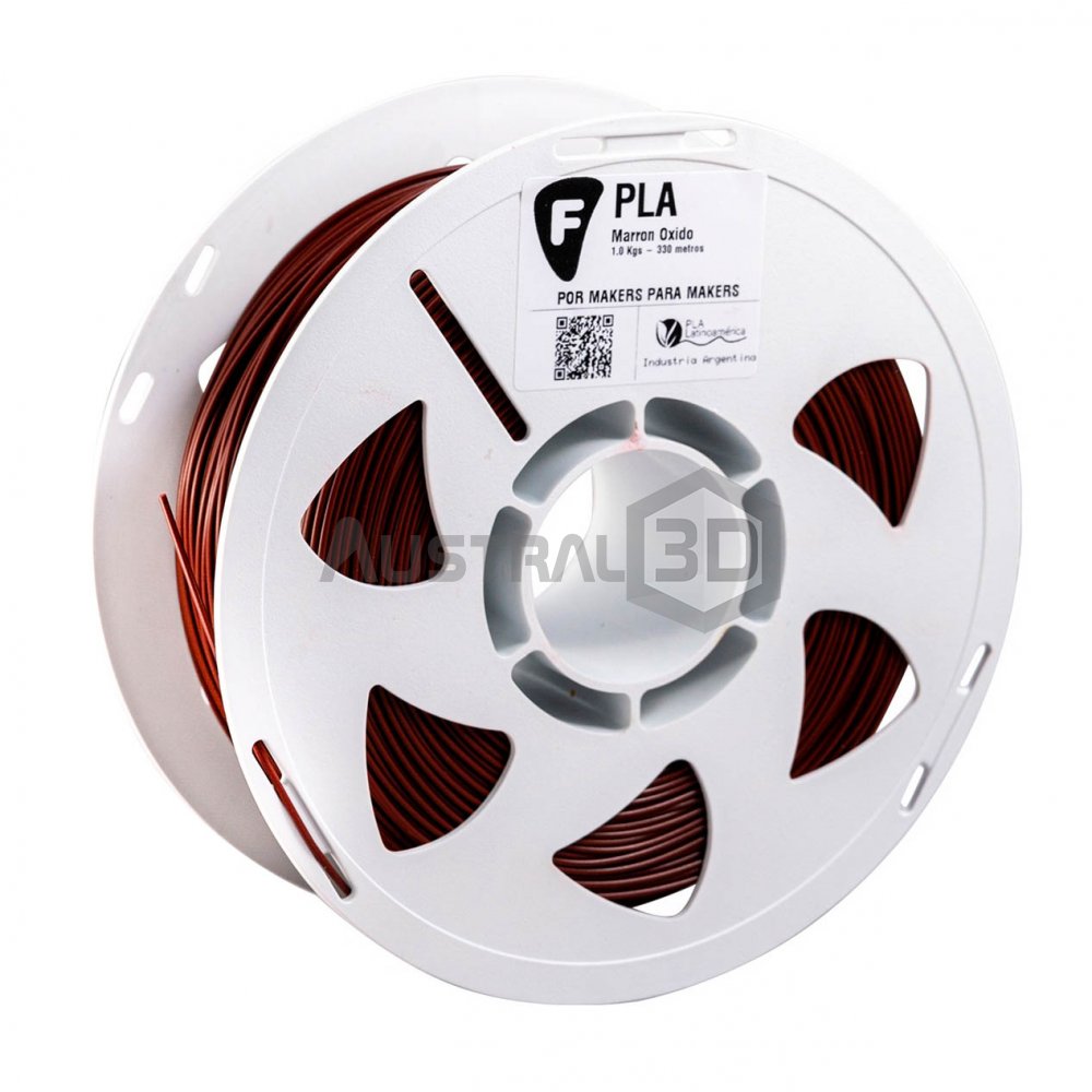 Filamento 3D PLA Filar 1.75Mm 1Kg MARRON OXIDO