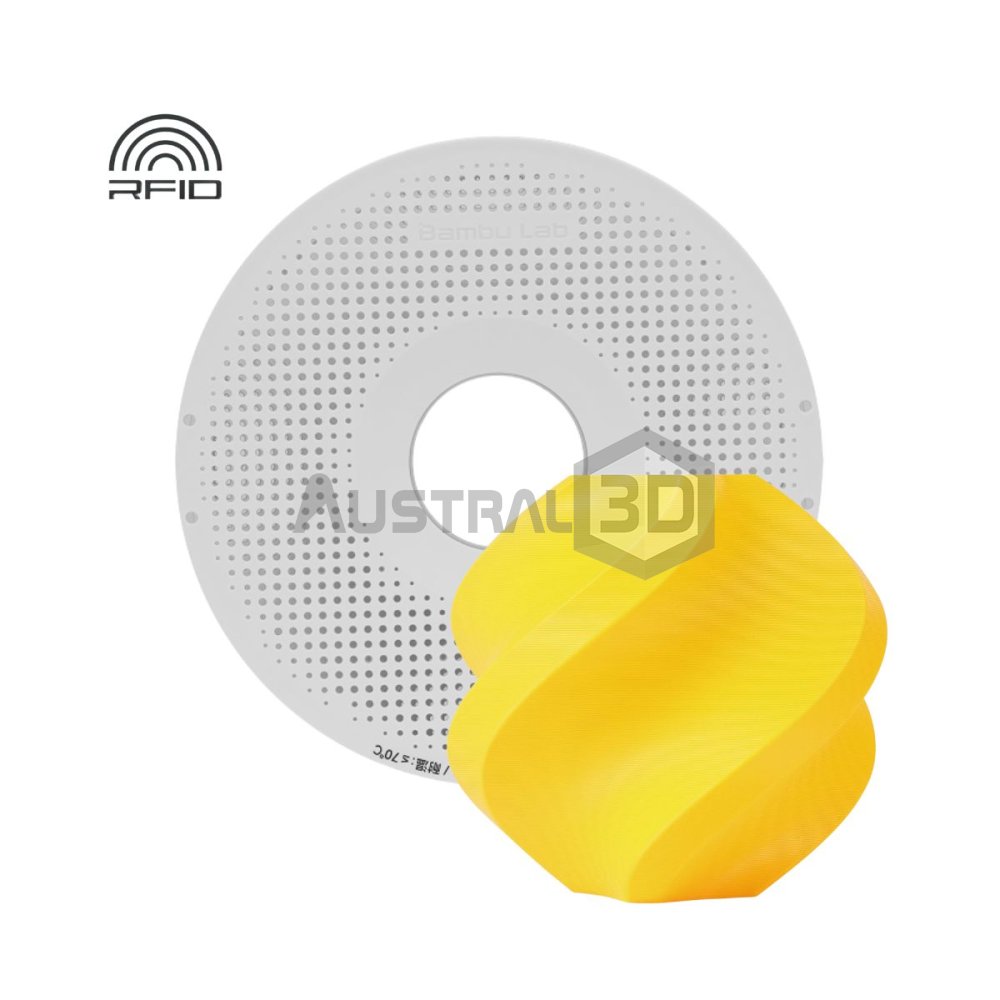 Filamento 3D PLA basic BAMBULAB 1.75Mm 1Kg AMARILLO