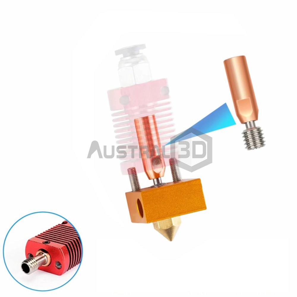 Kit Hotend Ender Mk8 con barrel bimetalico
